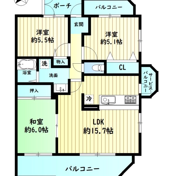 (間取)