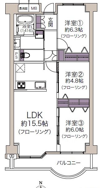 (間取)