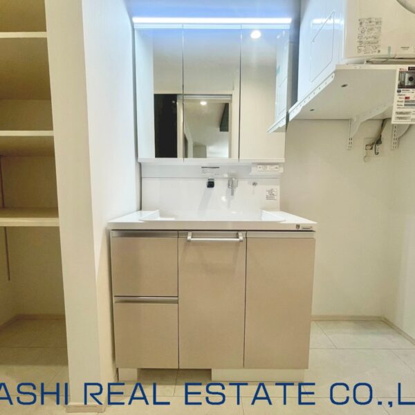 同社施工例洗面