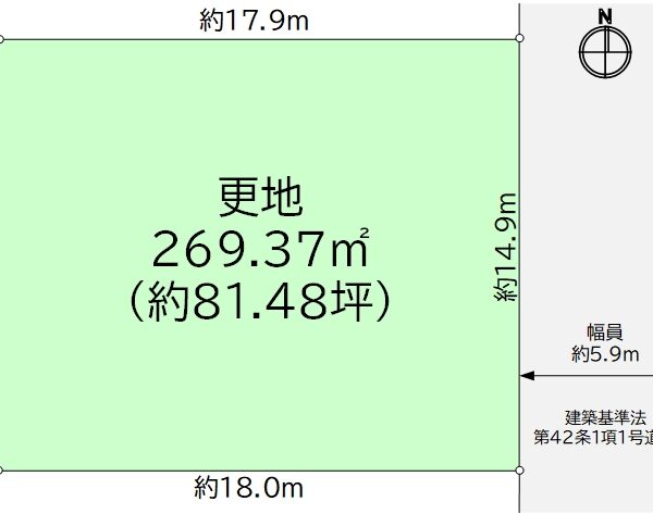 【2,590万円】神戸市北区星和台4丁目 土地