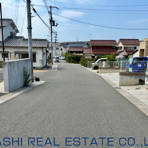 前面道路周辺